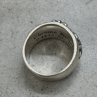 CHROME HEARTS SINGLE FLORAL RING