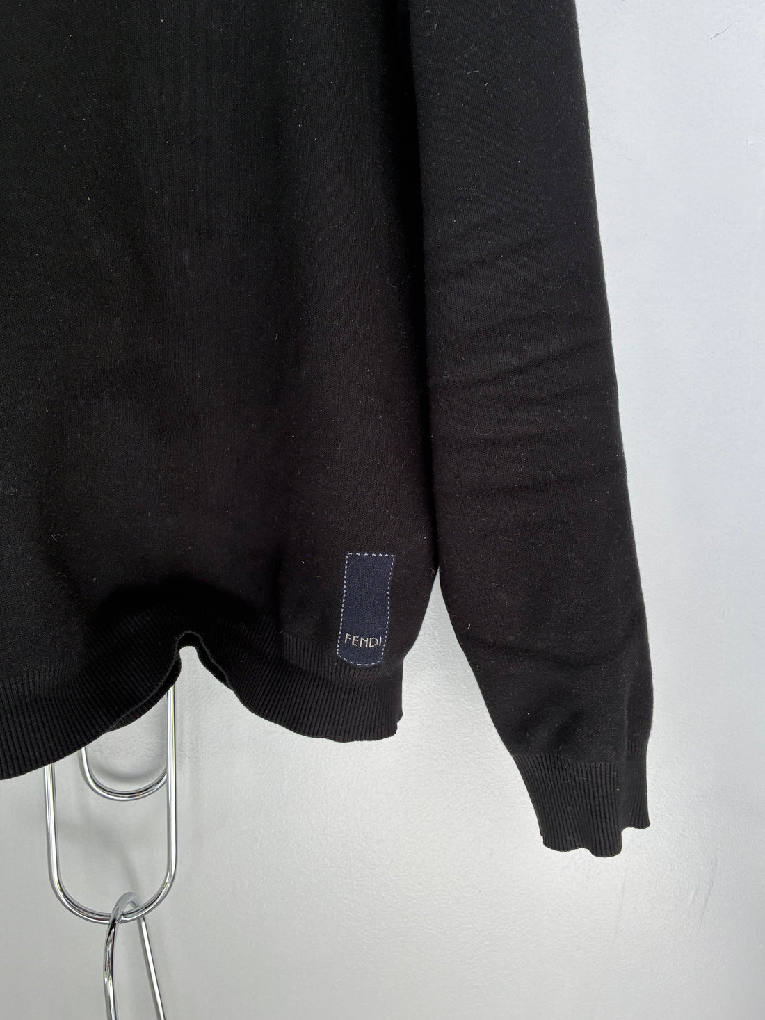 FENDI LOGO TAG SWEATER