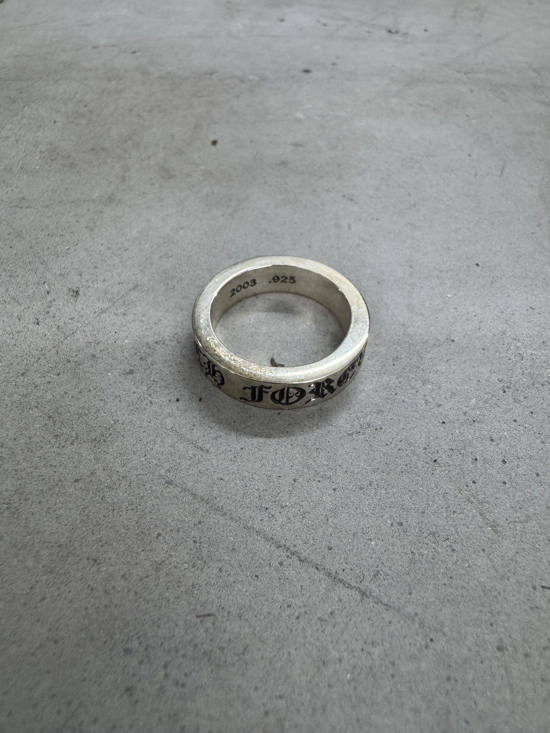 CHROME HEARTS FOREVER SPACER RING BRAND NEW