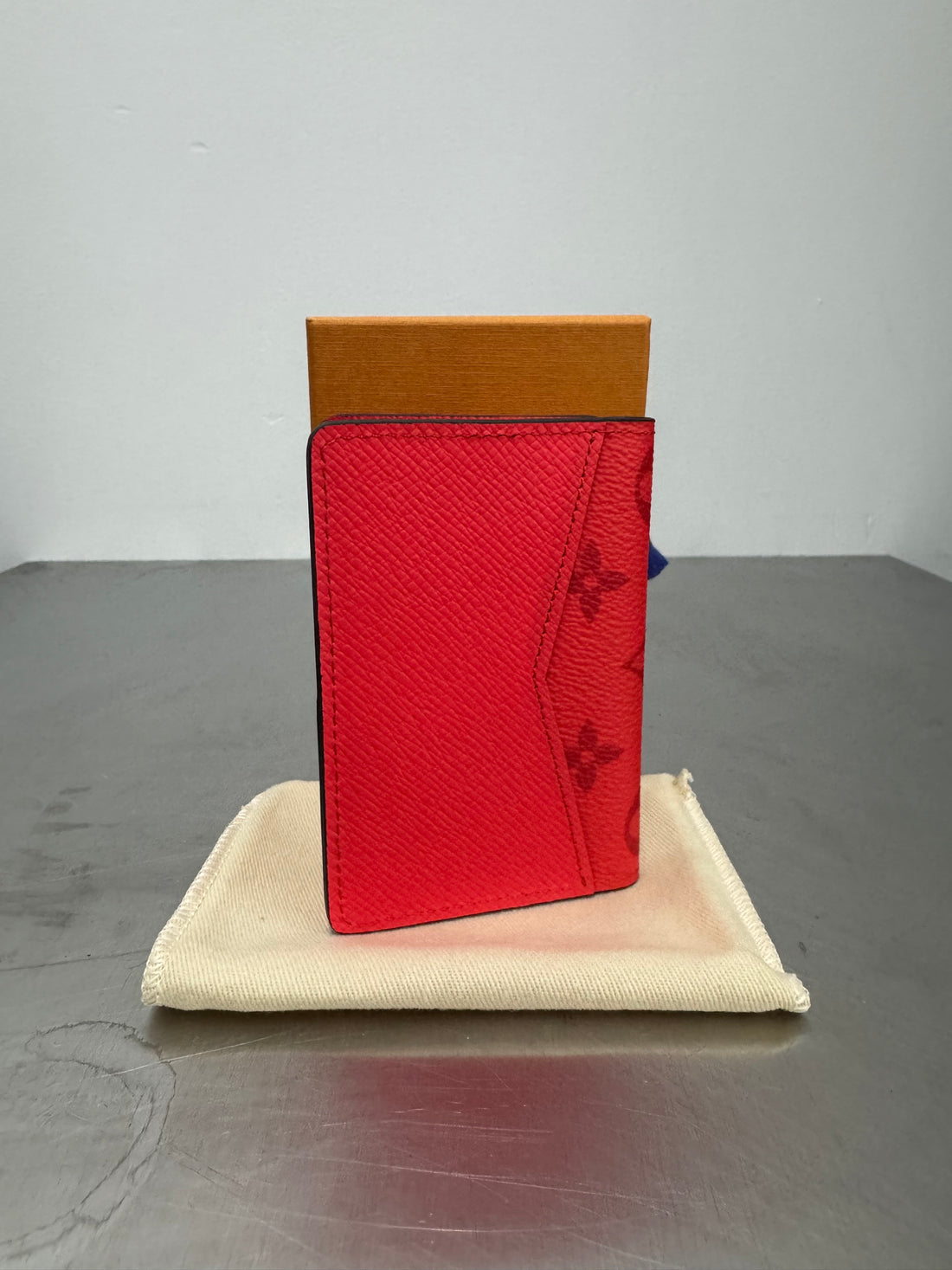 LOUIS VUITTON VIRGIL ABLOH TAIGARAMA POCKET ORGANIZER - FIERY RED