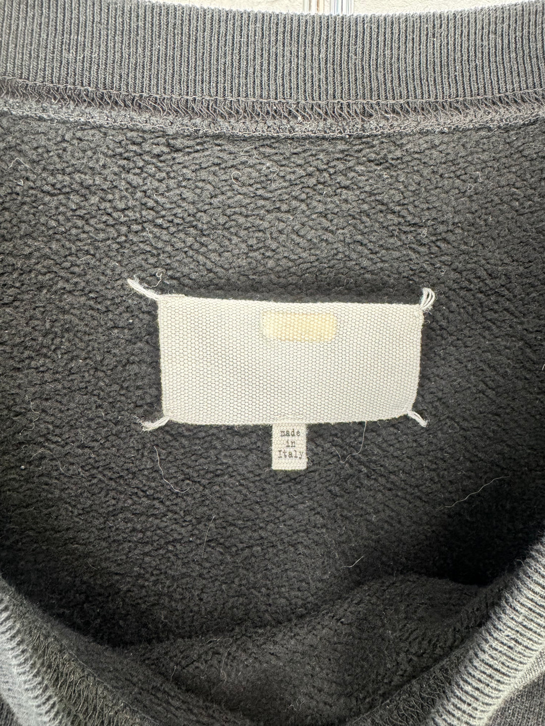 MAISON MARGIELA COTTON KNIT CAPE SLEEVE SWEATER