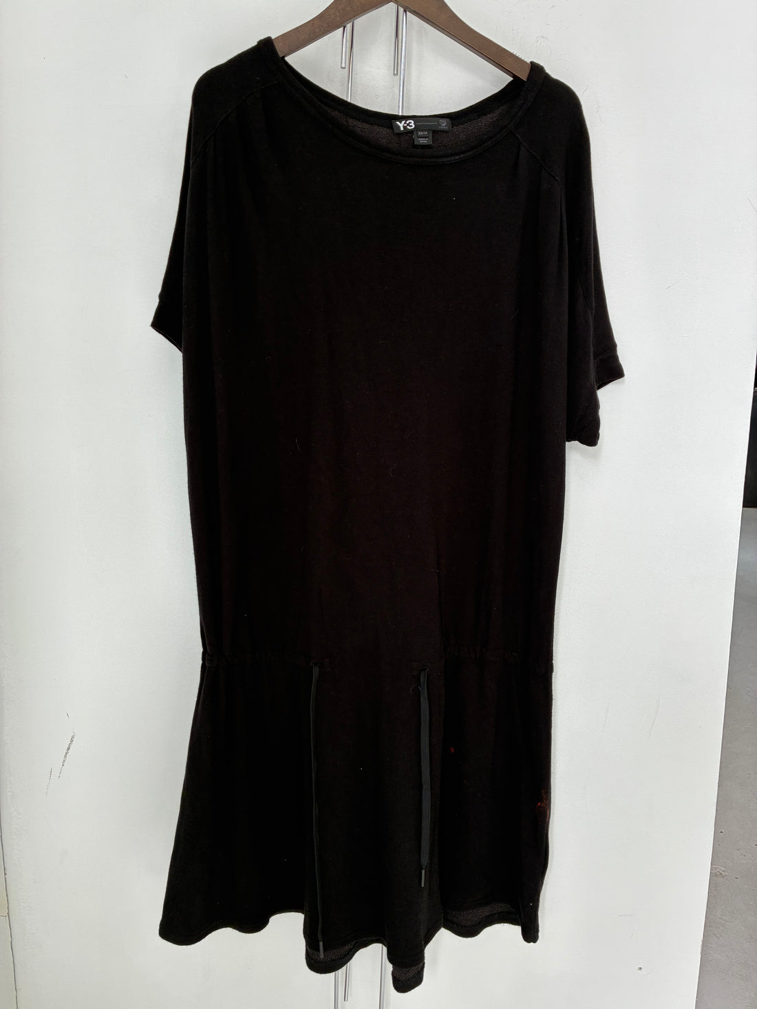 Y-3 SCOOP NECK MINI DRESS