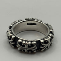 A&G ROCK FLORAL LOGO RING