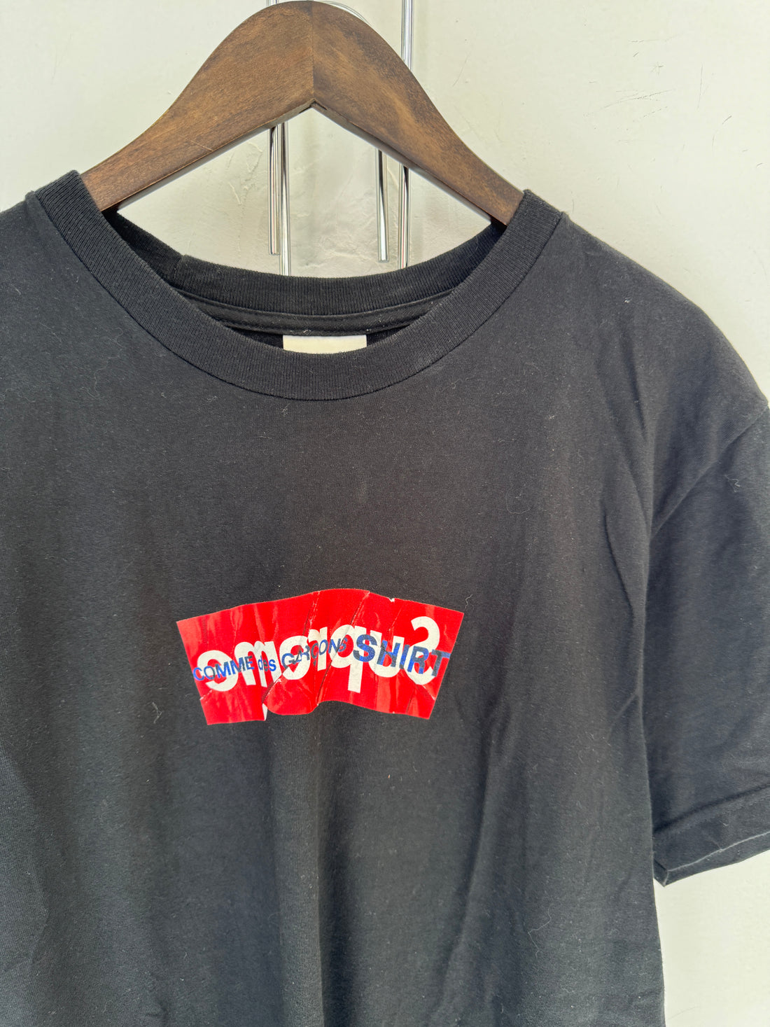 SUPREME X CDG BOX LOGO TEE