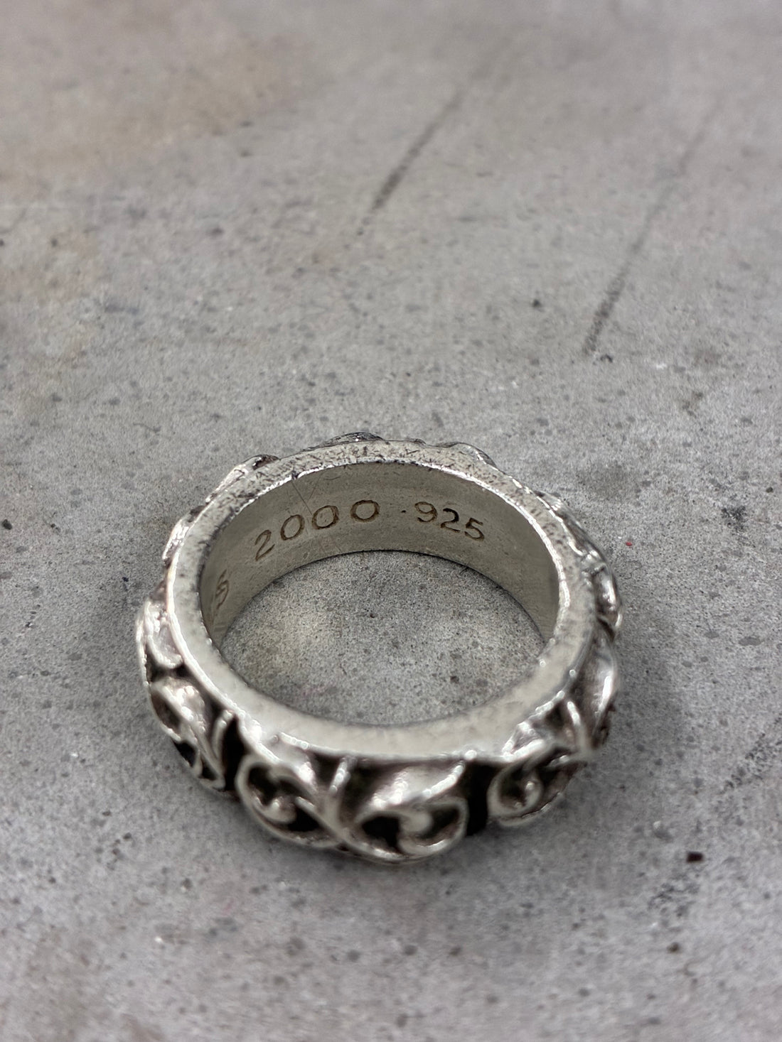 CHROME HEARTS ETERNITY BAND RING