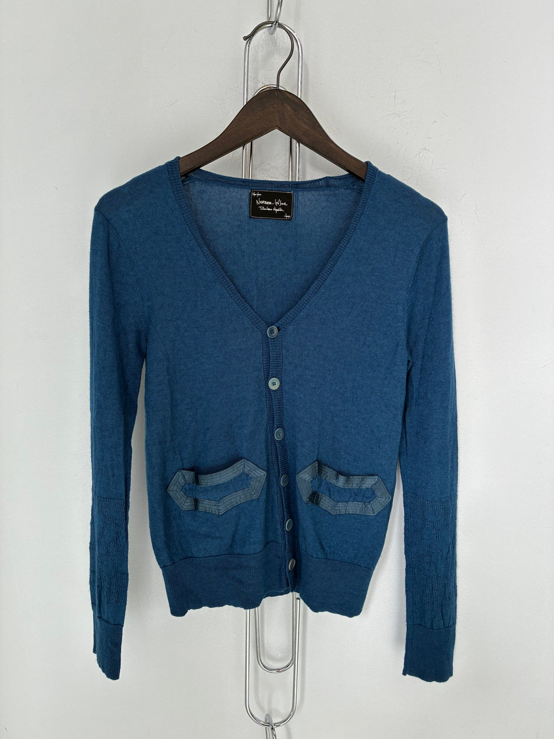 NUMBER NINE BLUE CARDIGAN