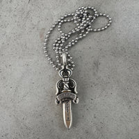 CHROME HEARTS DOUBLE DAGGER PENDANT