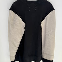 MAISON MARGIELA COTTON KNIT CAPE SLEEVE SWEATER