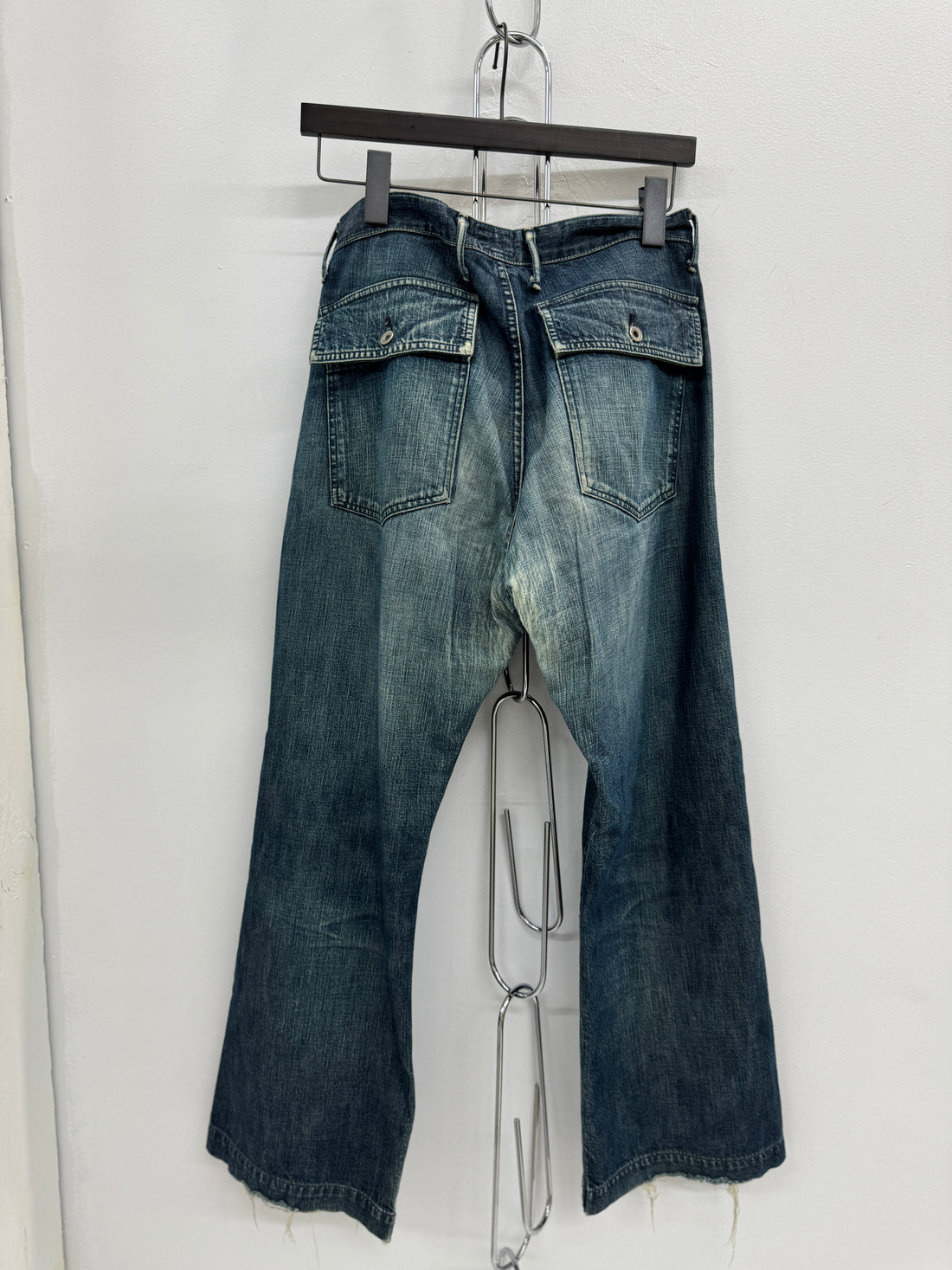 KAPITAL WASHED DENIM JEANS
