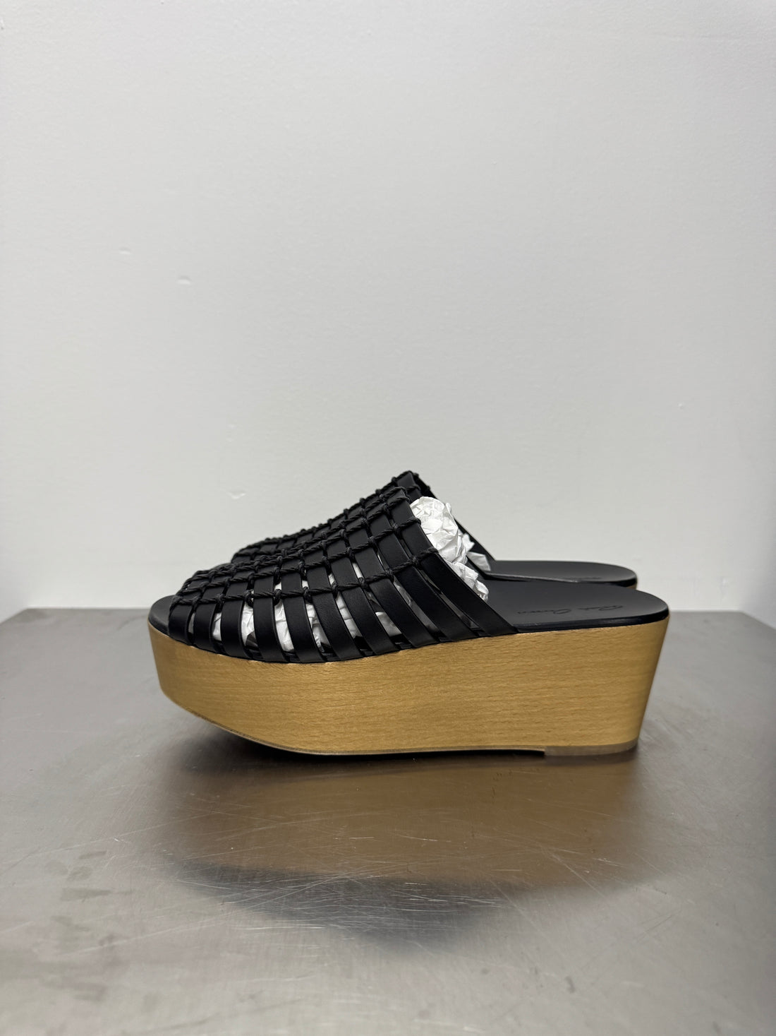 WOMENS RICK OWENS WEDGE SANDALS