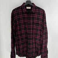 SAINT LAURENT SURF SOUND PURPLE FLANNEL