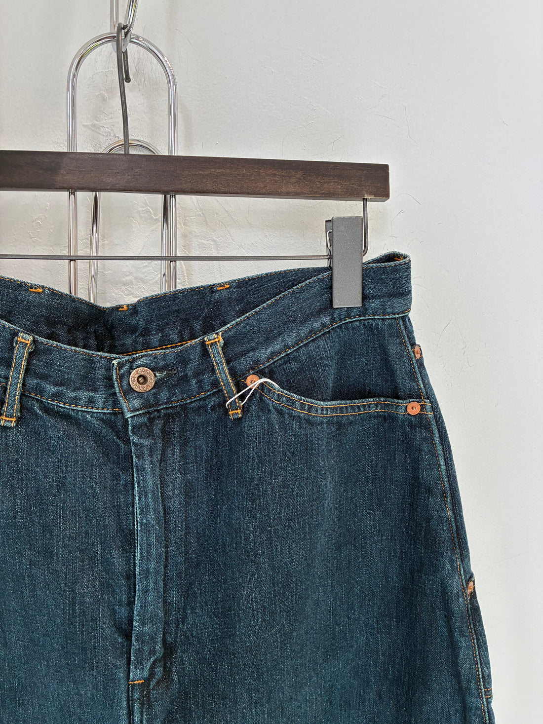 KAPITAL SAROUEL 6 POCKETS DENIM SHORTS