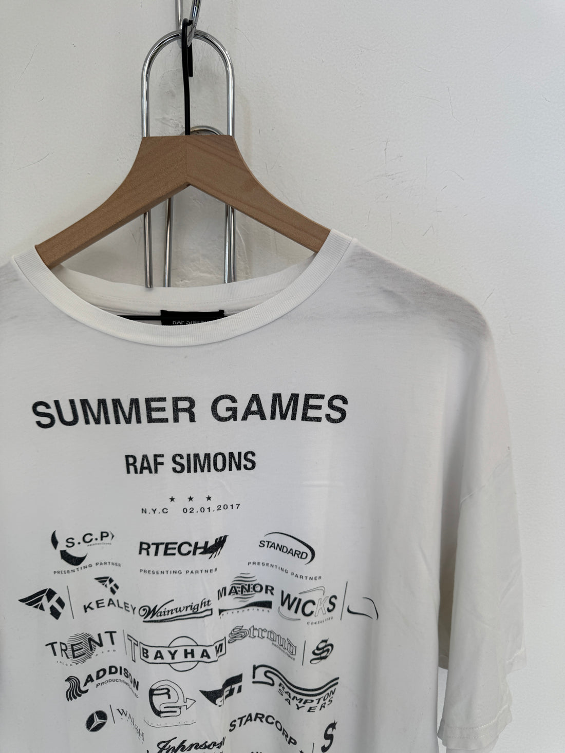 RAF SIMONS '17 SUMMER GAMES TEE