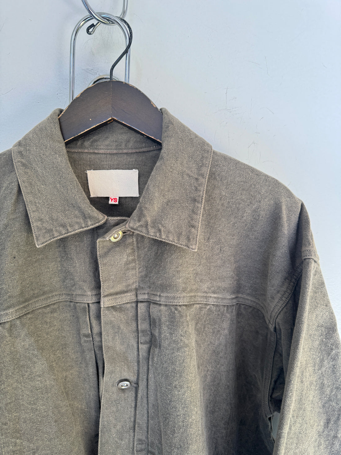 YOKO SAKAMOTO PLEATED MUGWORT JACKET