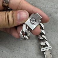 CHROME HEARTS PLUS CROSS ID BRACELET