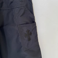 CHROME HEARTS NYLON + LEATHER CARPENTER PANTS