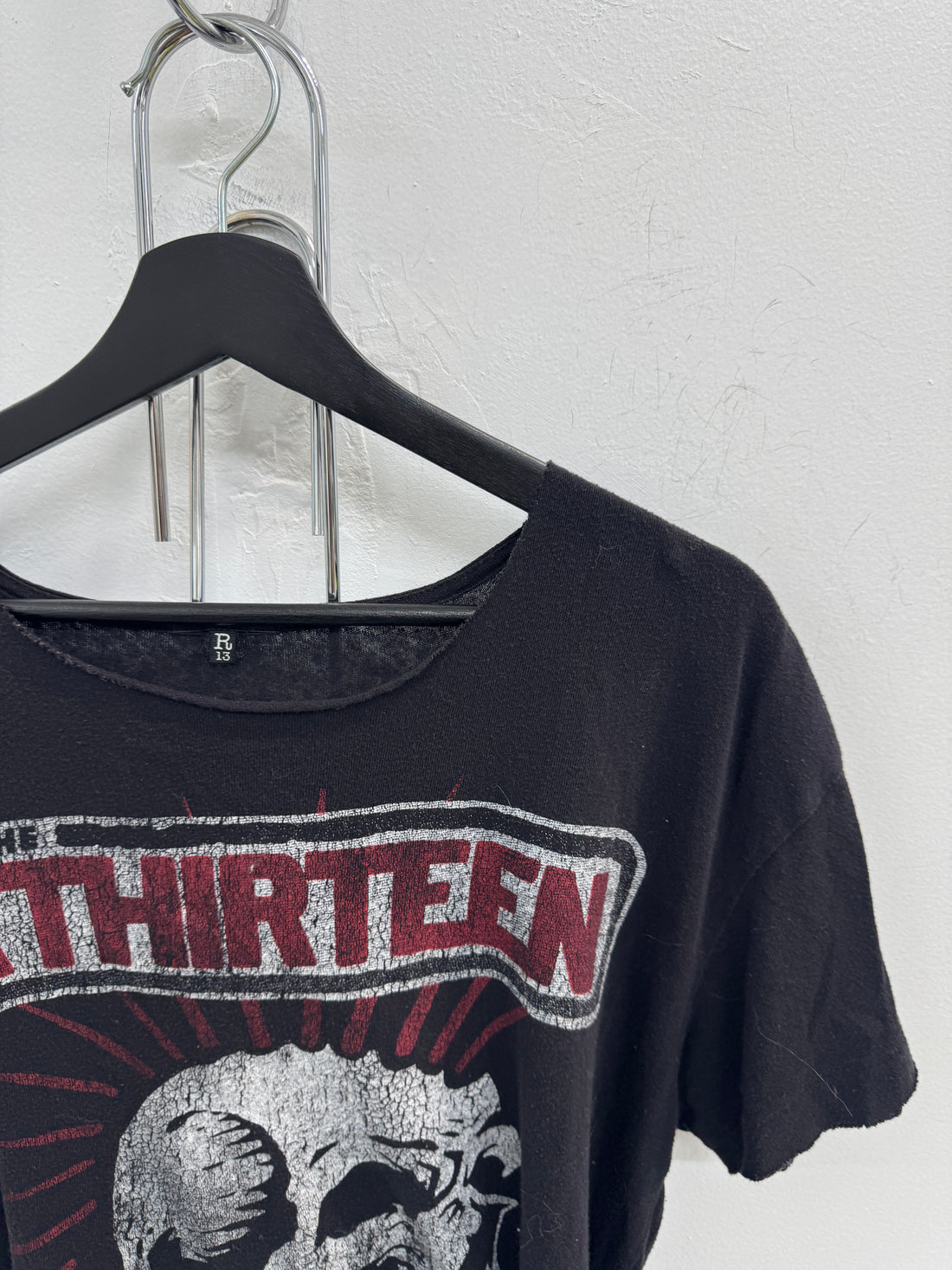 R13 RTHIRTEEN GRAPHIC SHIRT