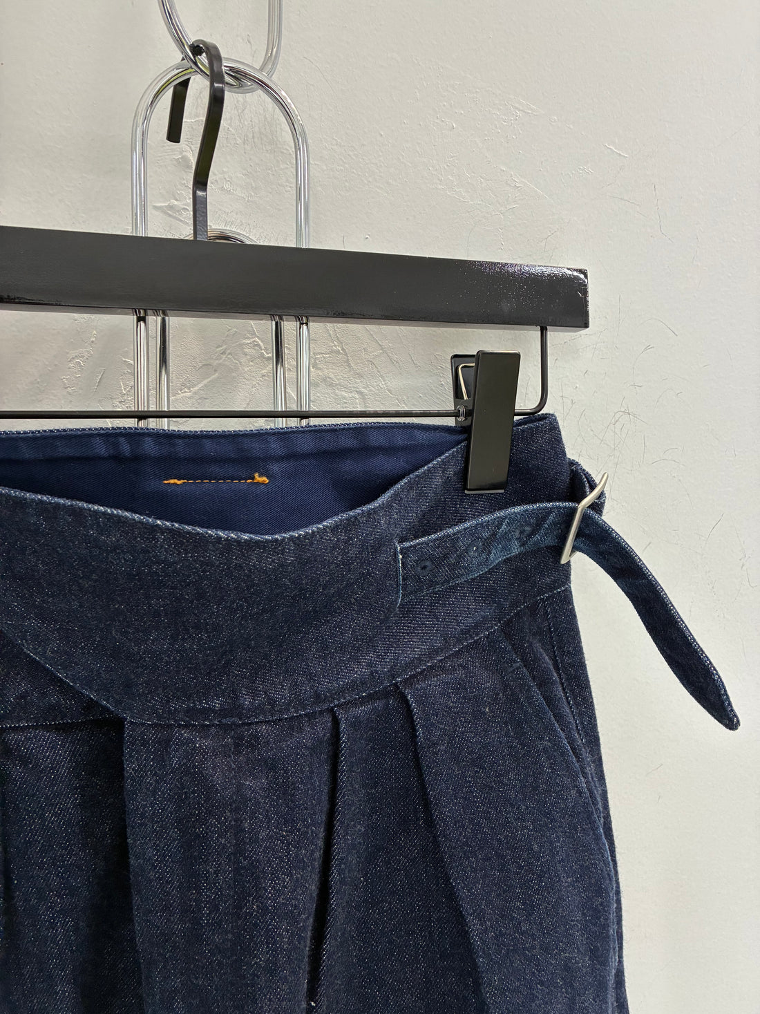 KAPITAL 14OZ SELVEDGE GURKHA DENIM PANTS
