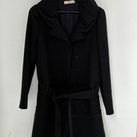 2006 PRADA WOOL TRIMMED COAT