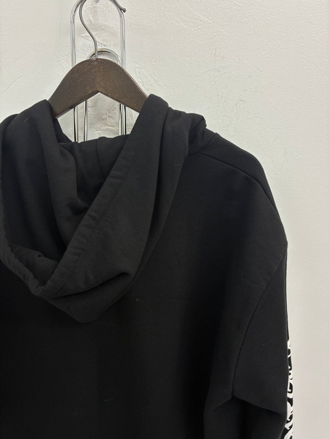 CHROME HEARTS BRAND NEW VERTICAL LOGO ZIP UP HOODIE