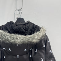 SUPREME X PLAYBOY LEATHER PUFFER JACKET
