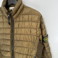 STONE ISLAND GREEN PUFFER JACKET
