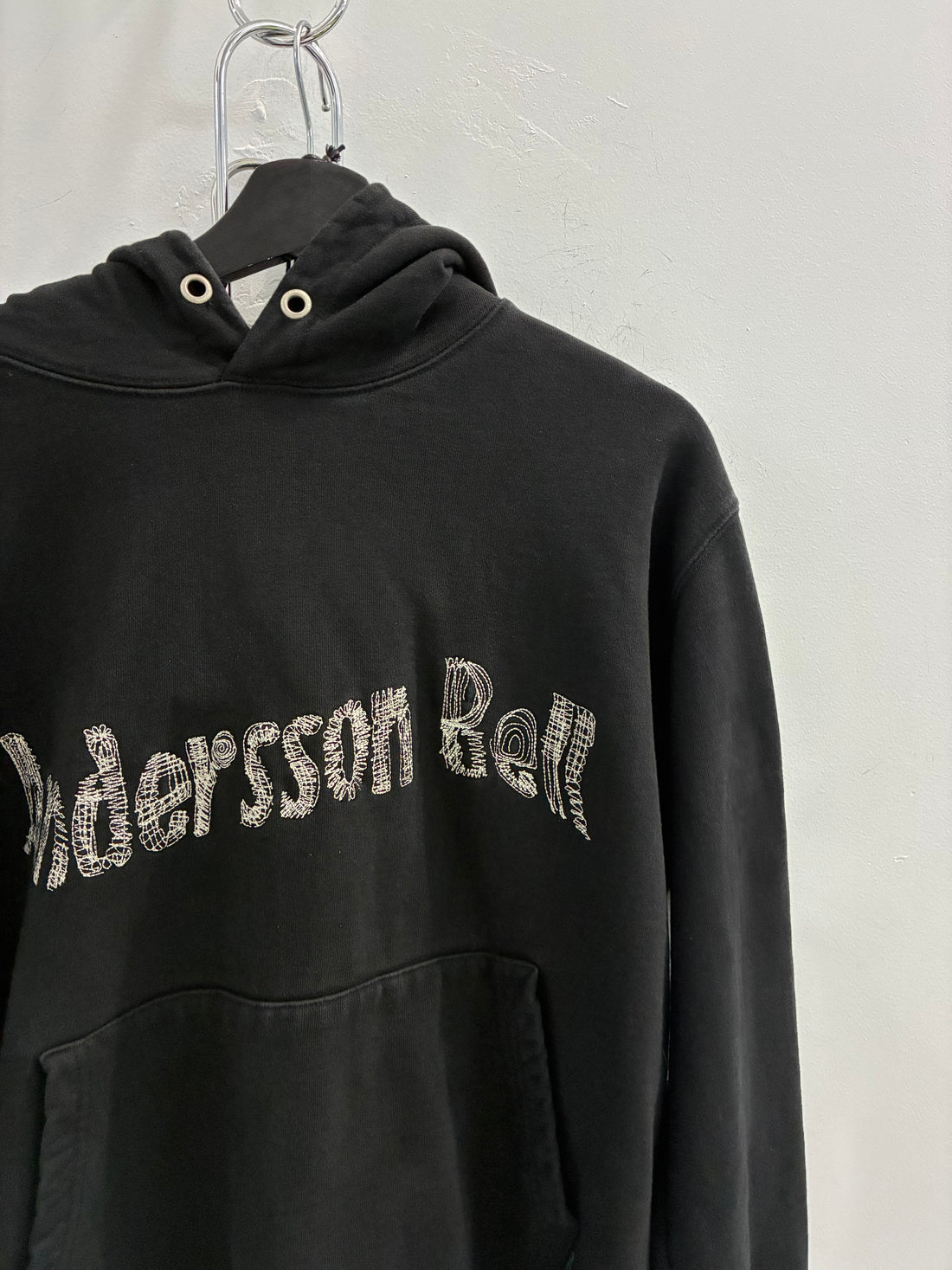ANDERSSON BELL STITCH LOGO HOODIE
