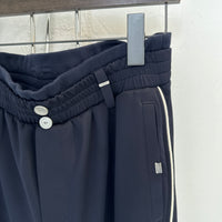 C2H4 DOUBLE WAISTED TRACK PANT