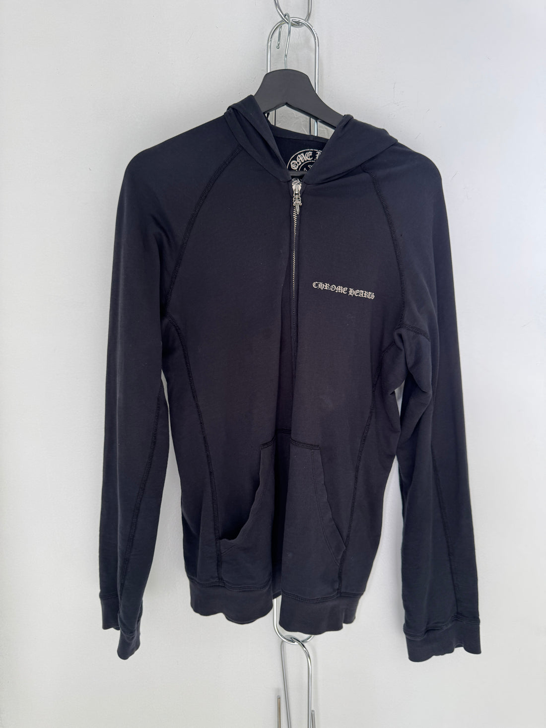 CHROME HEARTS EARLY 2000S THIN ZIP UP HOODIE