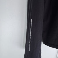 CHROME HEARTS LONG SLEEVE FLEUR POLO SHIRT