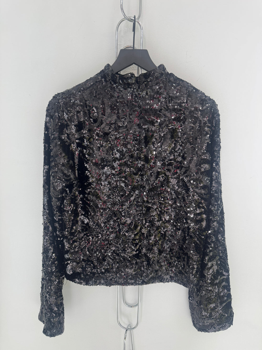 DRIES VAN NOTEN SEQUIN TOP