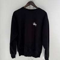 STUSSY LOGO CREWNECK SWEATER