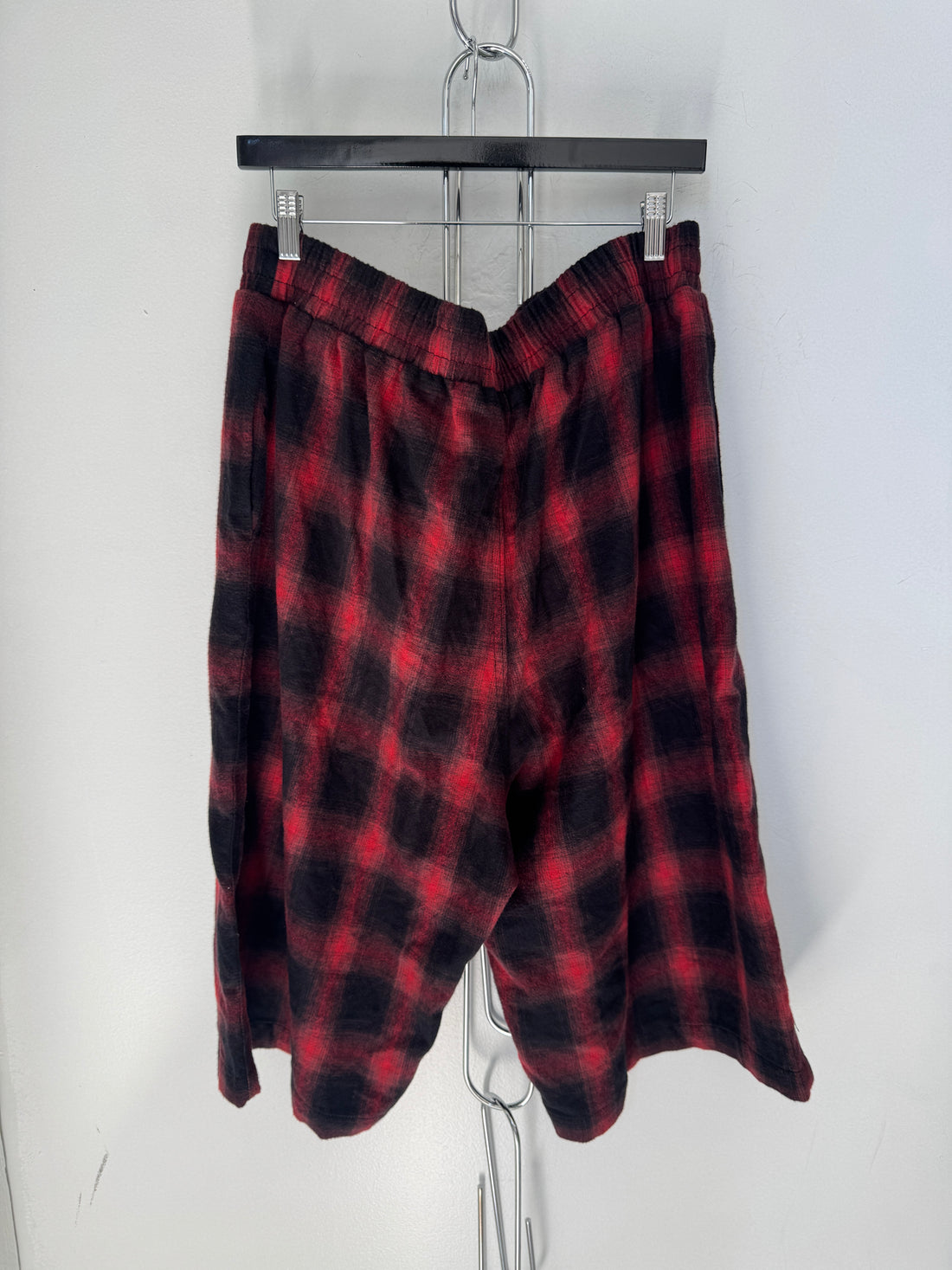 UNDS PLAID LONG SHORTS