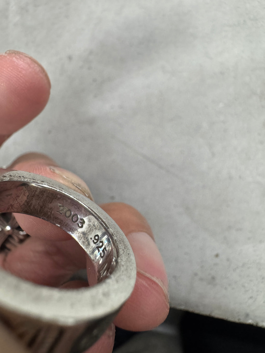 CHROME HEARTS F*** YOU SPACER RING