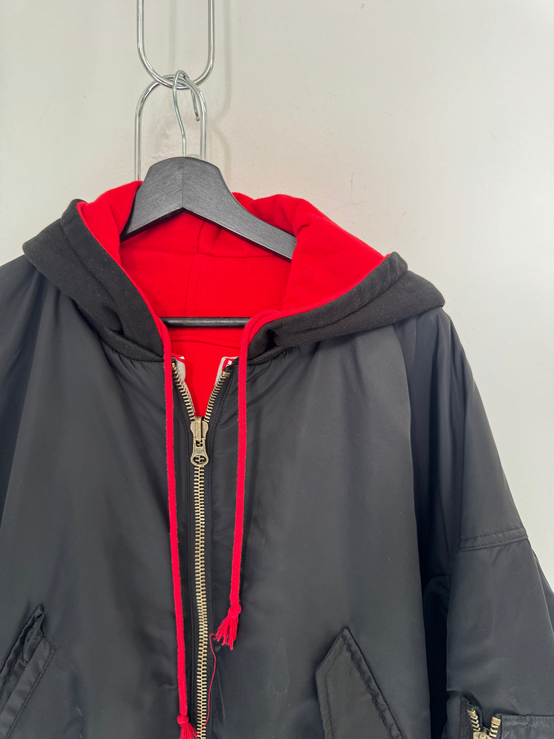 PROJECT GR REVERSIBLE HOODIE/BOMBER JACKET