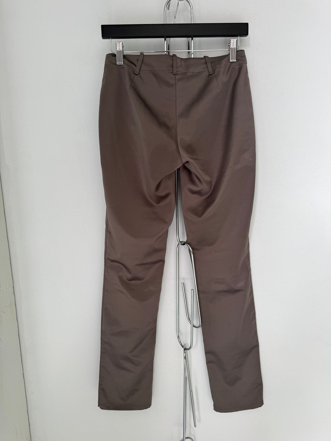 VIVIENNE WESTWOOD ANGLOMANIA SKINNY SATIN PANTS