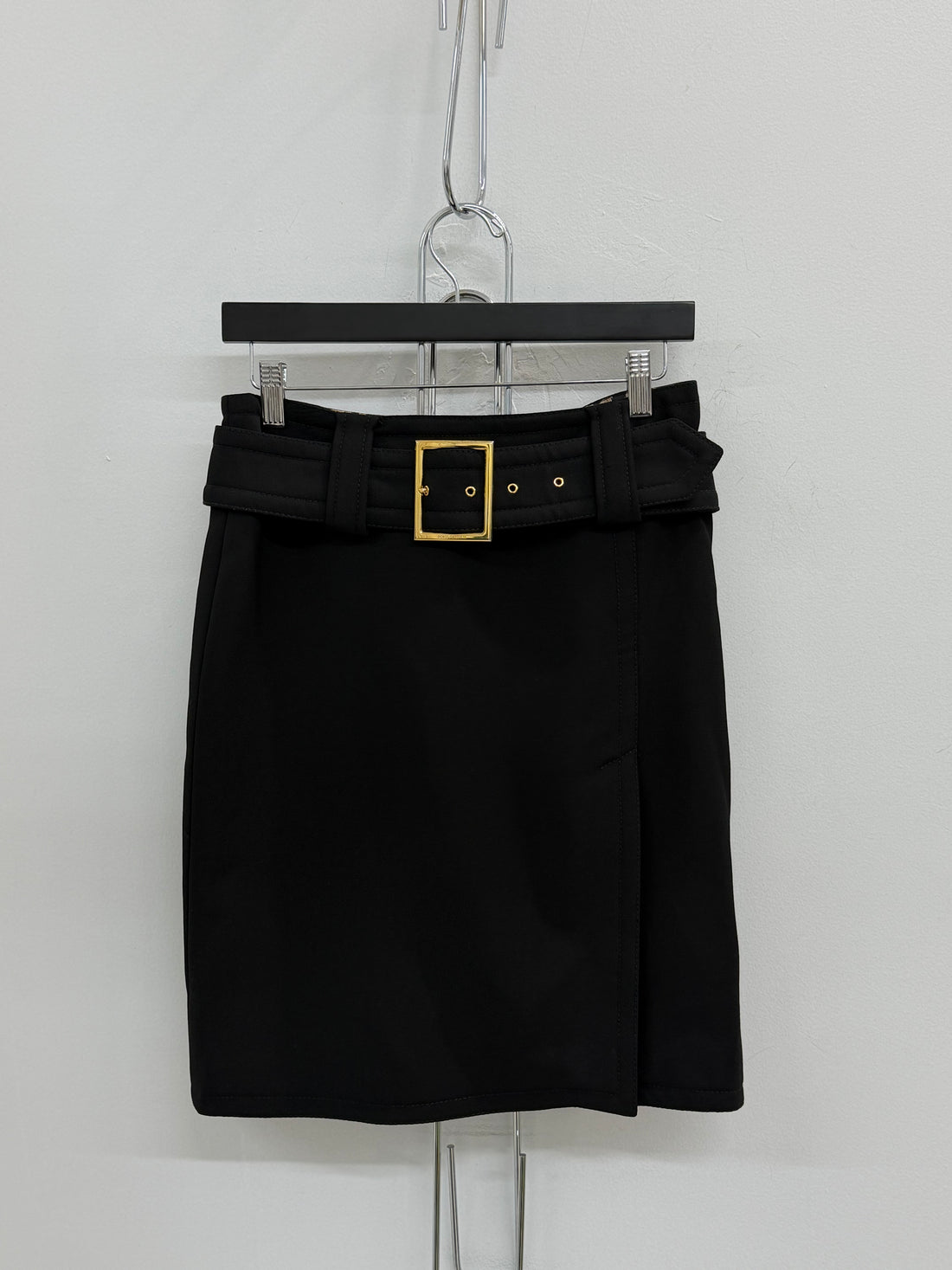 FW2001 DOLCE & GABBANA BLACK WOOL MATCHING SET
