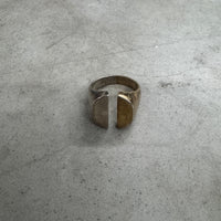 MARGIELA SIGNET SPLIT RING