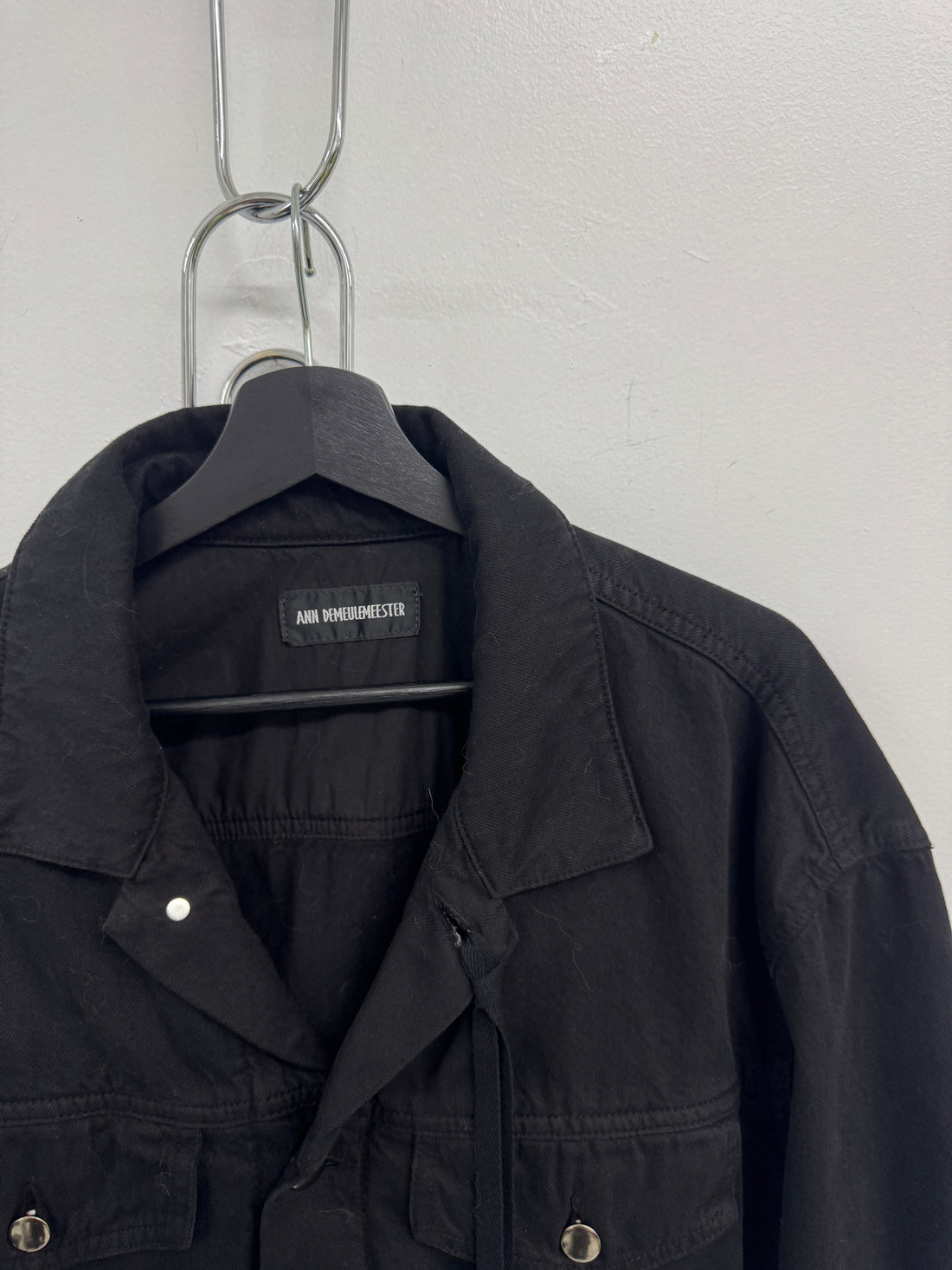 ANN DEMEULEMEESTER PATCH WORK JACKET