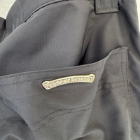 CHROME HEARTS NYLON + LEATHER CARPENTER PANTS