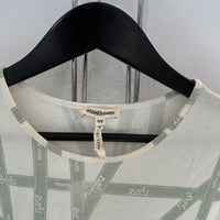 HERMES 90'S TAPE PRINT T-SHIRT