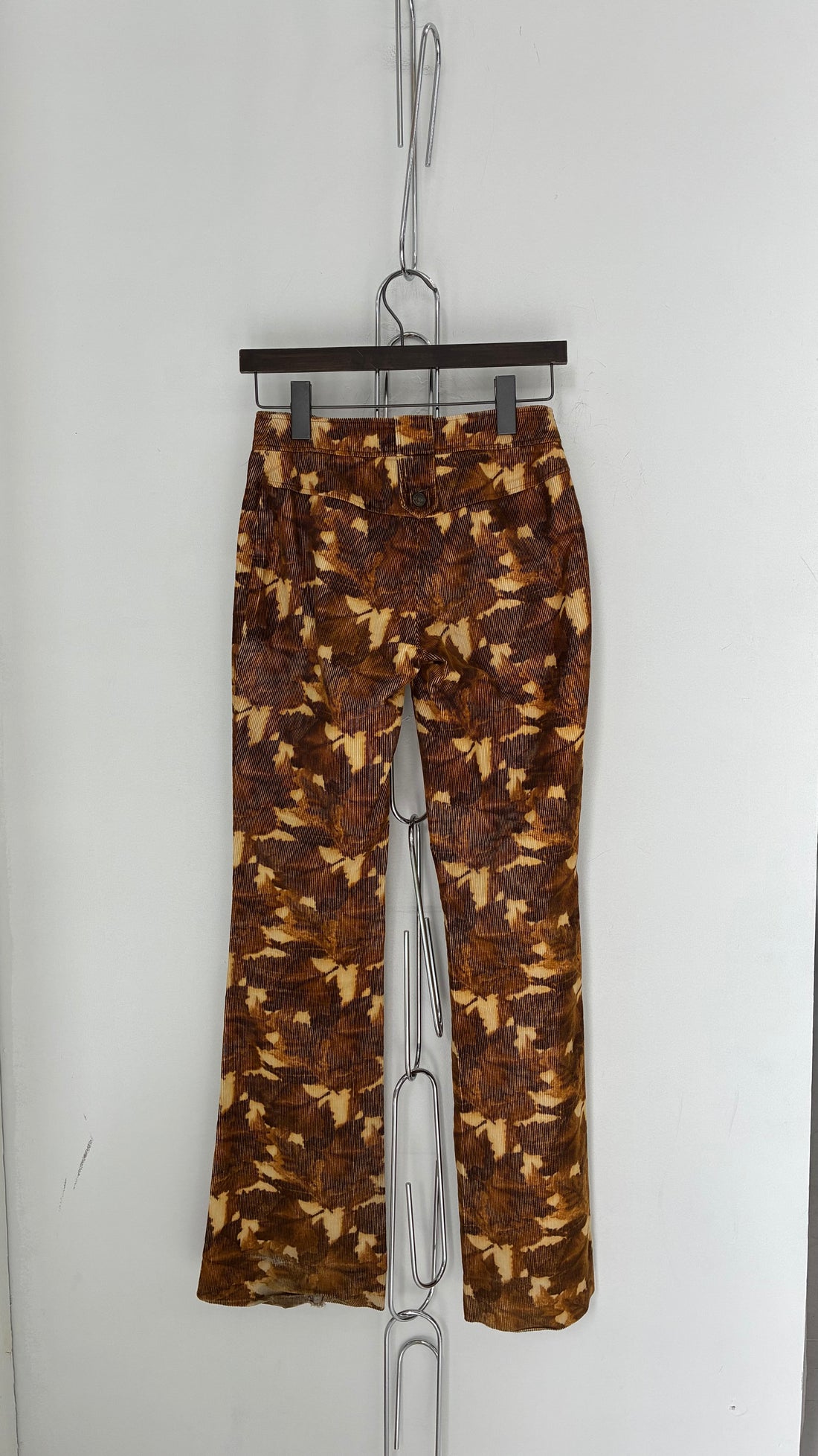F/W 2002 DOLCE & GABBANA FALL LEAF CORDUROY