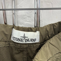 STONE ISLAND OLIVE PANTS