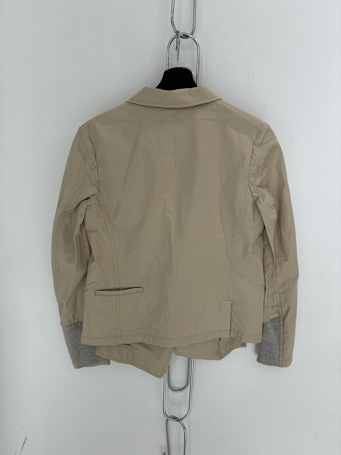 YOHJI YAMAMOTO Y'S BEIGE BOTTON BLAZER