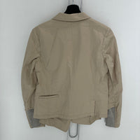 YOHJI YAMAMOTO Y'S BEIGE BOTTON BLAZER
