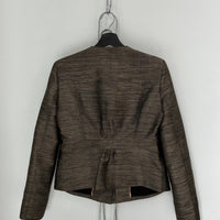 BURBERRY LONDON ROUNDNECK ZIP UP JACKET