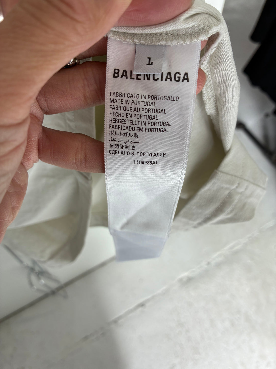 BALENCIAGA GAFFER SHIRT