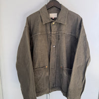 YOKO SAKAMOTO PLEATED MUGWORT JACKET