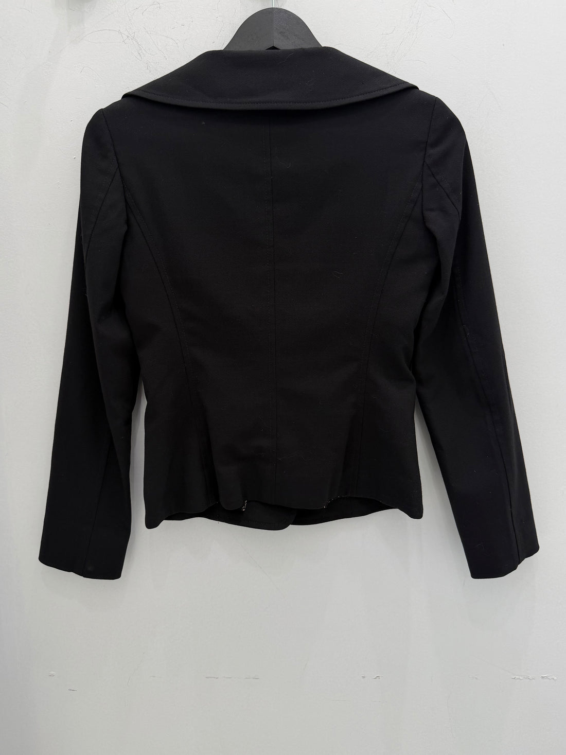 VINTAGE DOLCE&GABBANA BLACK FITTED TAILORED JACKET