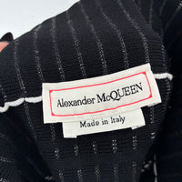 ALEXANDER MCQUEEN GRAPHIC PRINT OFF-THE SHOULDER TOP